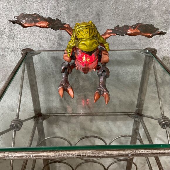 MEGA BLOKS Dragons Metal Ages Bronze Dragon, Solaris #9824 - light works Helmet - Picture 11 of 13